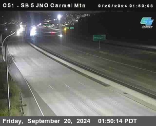 SB 5 at Carmel Mountain Rd.