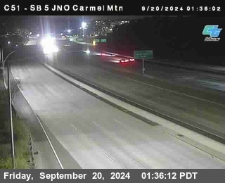 SB 5 at Carmel Mountain Rd.