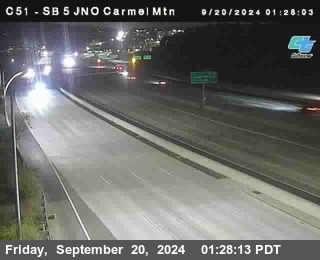 SB 5 at Carmel Mountain Rd.