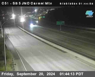 SB 5 at Carmel Mountain Rd.