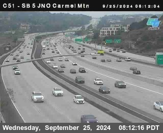 SB 5 at Carmel Mountain Rd.