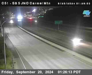 SB 5 at Carmel Mountain Rd.