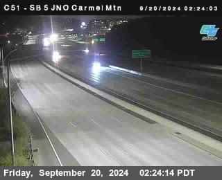 SB 5 at Carmel Mountain Rd.