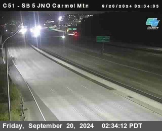 SB 5 at Carmel Mountain Rd.