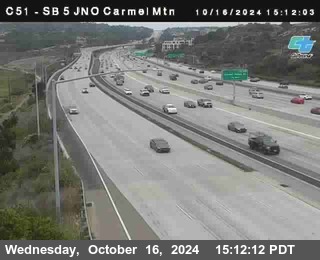 SB 5 at Carmel Mountain Rd.