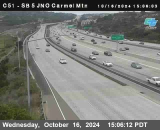 SB 5 at Carmel Mountain Rd.