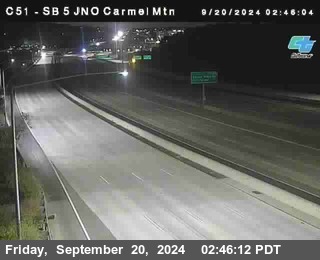 SB 5 at Carmel Mountain Rd.