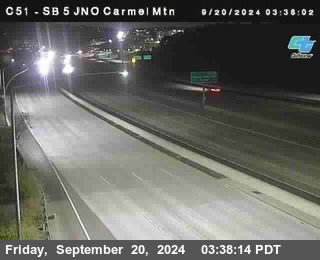 SB 5 at Carmel Mountain Rd.