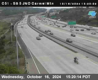 SB 5 at Carmel Mountain Rd.