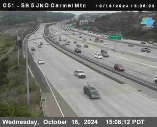 SB 5 at Carmel Mountain Rd.