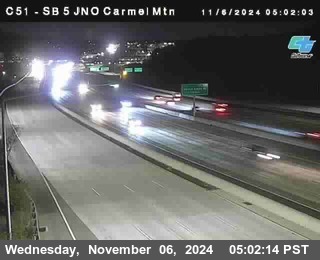 SB 5 at Carmel Mountain Rd.