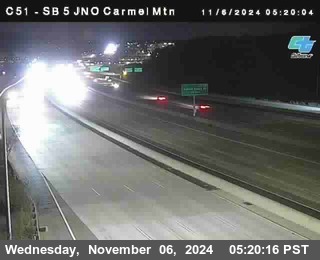 SB 5 at Carmel Mountain Rd.