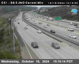 SB 5 at Carmel Mountain Rd.