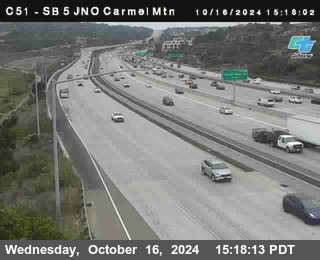 SB 5 at Carmel Mountain Rd.