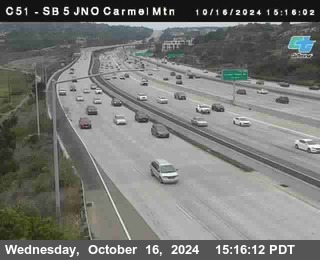 SB 5 at Carmel Mountain Rd.