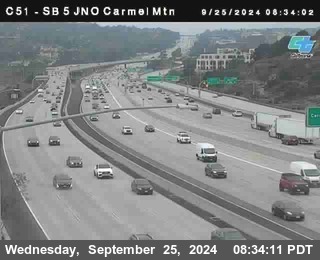 SB 5 at Carmel Mountain Rd.