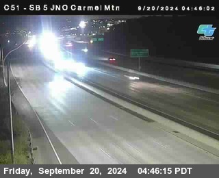 SB 5 at Carmel Mountain Rd.