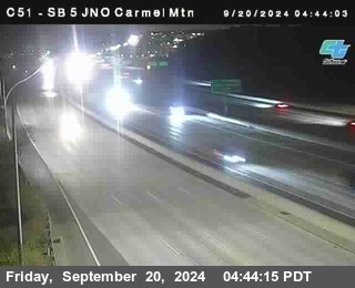 SB 5 at Carmel Mountain Rd.