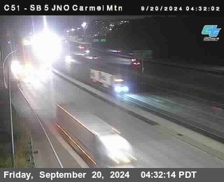 SB 5 at Carmel Mountain Rd.