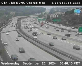 SB 5 at Carmel Mountain Rd.