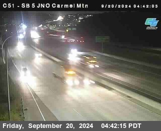 SB 5 at Carmel Mountain Rd.