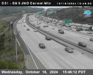 SB 5 at Carmel Mountain Rd.