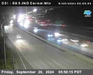 SB 5 at Carmel Mountain Rd.