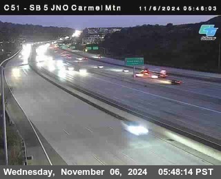 SB 5 at Carmel Mountain Rd.