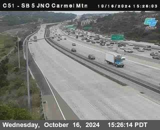 SB 5 at Carmel Mountain Rd.