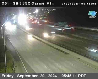 SB 5 at Carmel Mountain Rd.