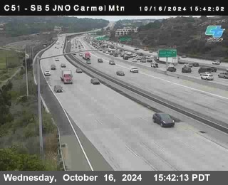 SB 5 at Carmel Mountain Rd.