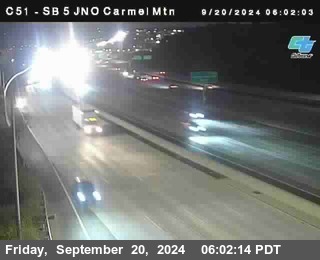 SB 5 at Carmel Mountain Rd.