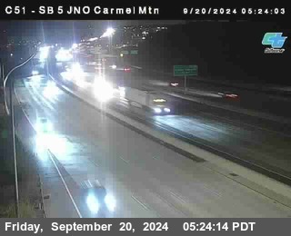 SB 5 at Carmel Mountain Rd.