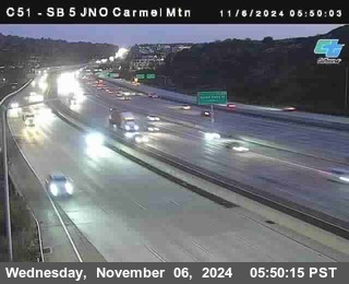 SB 5 at Carmel Mountain Rd.