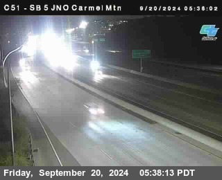 SB 5 at Carmel Mountain Rd.