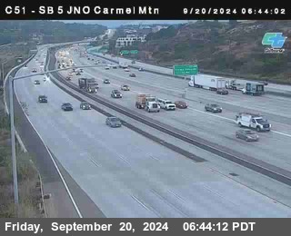 SB 5 at Carmel Mountain Rd.