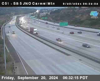 SB 5 at Carmel Mountain Rd.