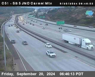 SB 5 at Carmel Mountain Rd.