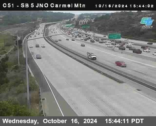 SB 5 at Carmel Mountain Rd.