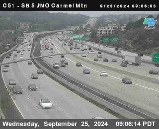 SB 5 at Carmel Mountain Rd.