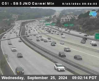 SB 5 at Carmel Mountain Rd.