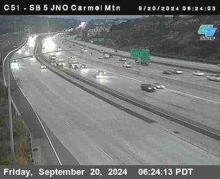 SB 5 at Carmel Mountain Rd.