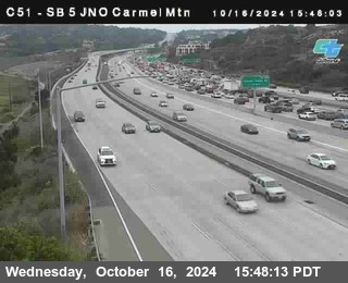 SB 5 at Carmel Mountain Rd.