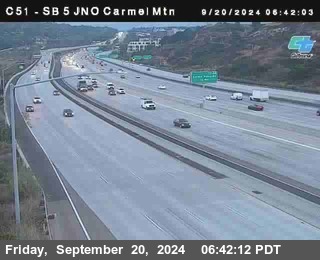 SB 5 at Carmel Mountain Rd.