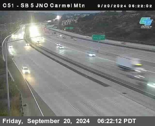 SB 5 at Carmel Mountain Rd.