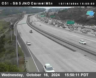 SB 5 at Carmel Mountain Rd.