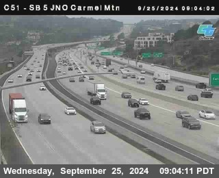 SB 5 at Carmel Mountain Rd.