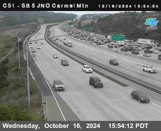 SB 5 at Carmel Mountain Rd.