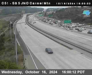 SB 5 at Carmel Mountain Rd.