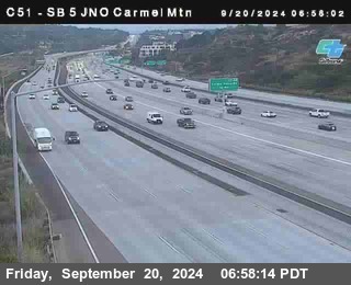 SB 5 at Carmel Mountain Rd.